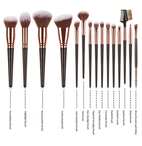 Black Brush Set