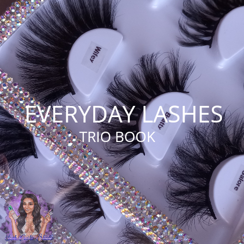 Trio Lash Set| Everyday Lashes| 3 Pair Lash Set| Mini Lash Book