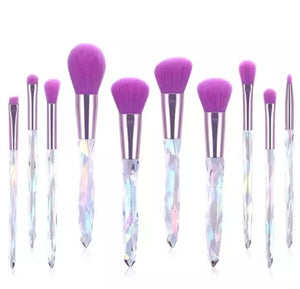 Sexy Holographic Makeup Brushes